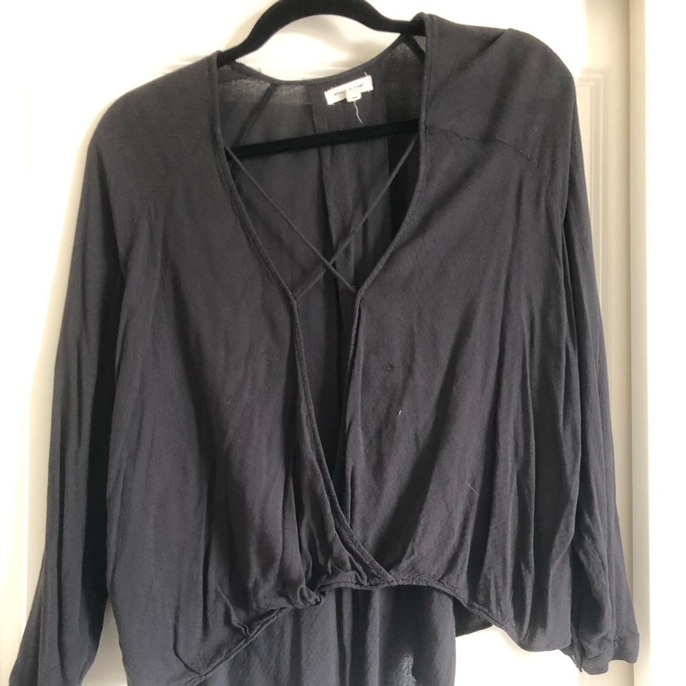 Cross detailed shirt